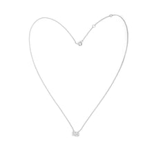 Load image into Gallery viewer, By Barnett Baguette Heart Diamond Pendant