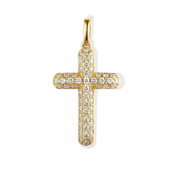 By Barnett Diamond Cross Pendant