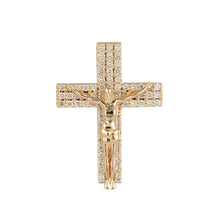 Load image into Gallery viewer, By Barnett Diamond Crucifix Cross Pendant