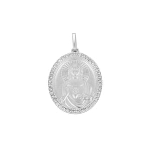 By Barnett The Heart of Jesus Diamond Pendant