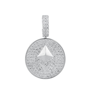 By Barnett Ethereum Diamond Pendant