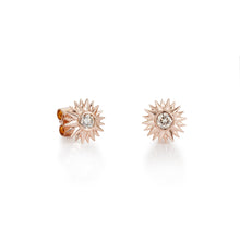 Load image into Gallery viewer, By Barnett Sunshine Diamond Stud Earrings