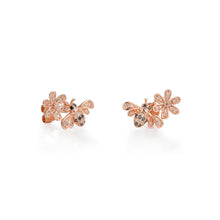 Load image into Gallery viewer, By Barnett Diamond Honeybee Stud Earrings