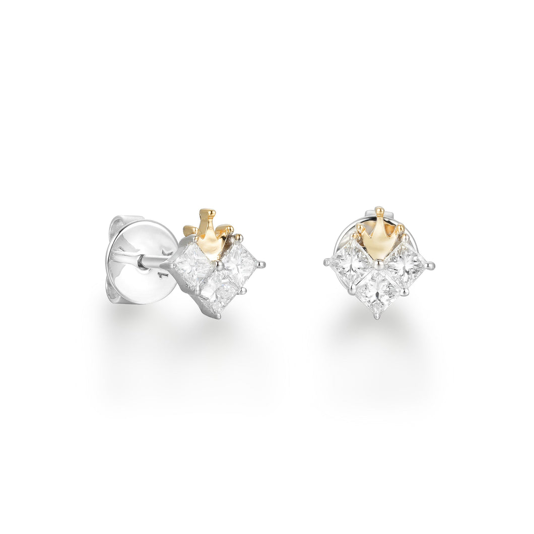 By Barnett Crown Jewel Studs