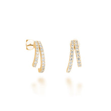 Load image into Gallery viewer, By Barnett Casual Couture Diamond Earrings