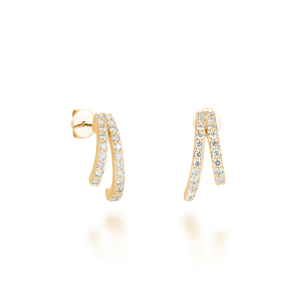 By Barnett Casual Couture Diamond Earrings