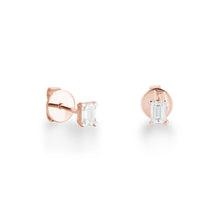 Load image into Gallery viewer, By Barnett 10 Pointer Baguette Diamond Studs
