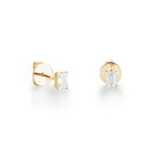 Load image into Gallery viewer, By Barnett 10 Pointer Baguette Diamond Studs