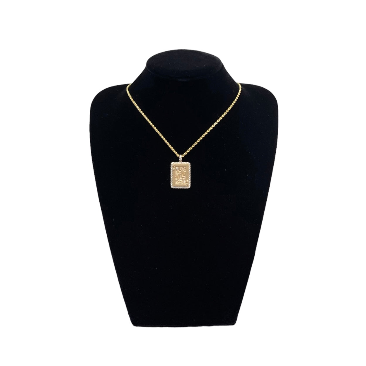 By Barnett King of Hearts Card Pendant