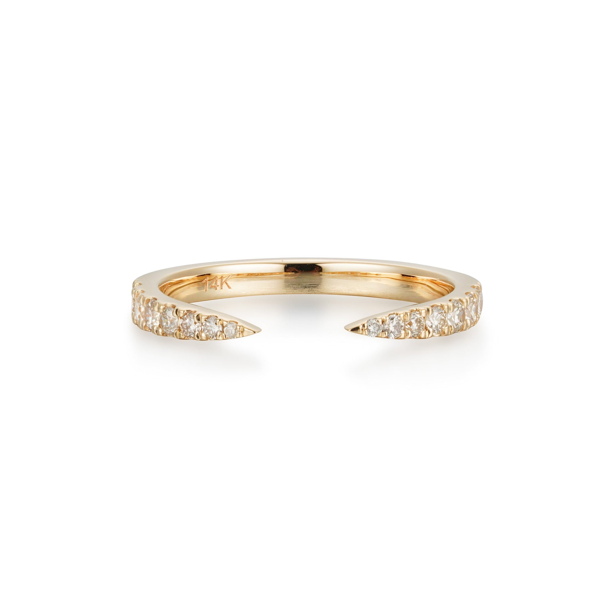 By Barnett Unclosed Glam Diamond Ring