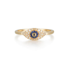 Load image into Gallery viewer, By Barnett Marquise Evil Eye Diamond Ring