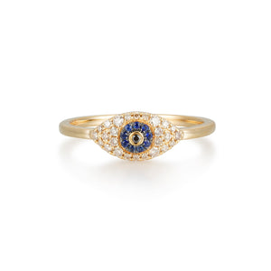 By Barnett Marquise Evil Eye Diamond Ring