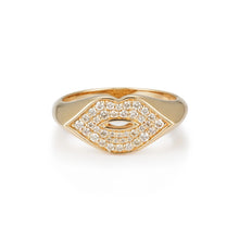 Load image into Gallery viewer, By Barnett Lips Diamond Ring