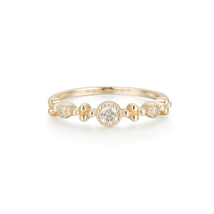 By Barnett Fleur d'Or Diamond Ring