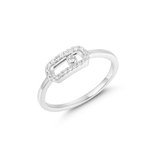 By Barnett Orbit Diamond Ring