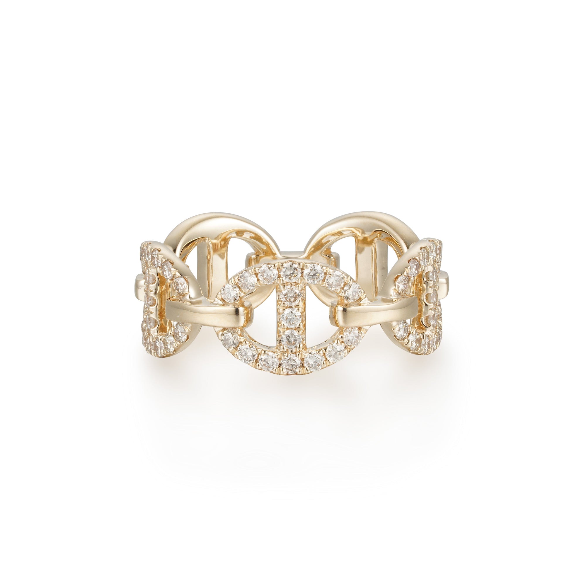 By Barnett Anchor Link Eternity Ring