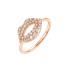 Load image into Gallery viewer, By Barnett Kissing Lips Diamond Ring