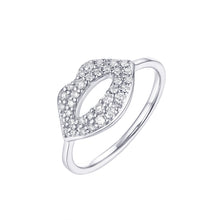 Load image into Gallery viewer, By Barnett Kissing Lips Diamond Ring