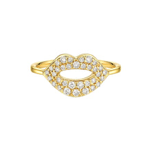 Load image into Gallery viewer, By Barnett Kissing Lips Diamond Ring