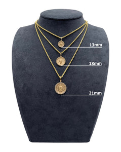 By Barnett Size Reference for Round Pendants